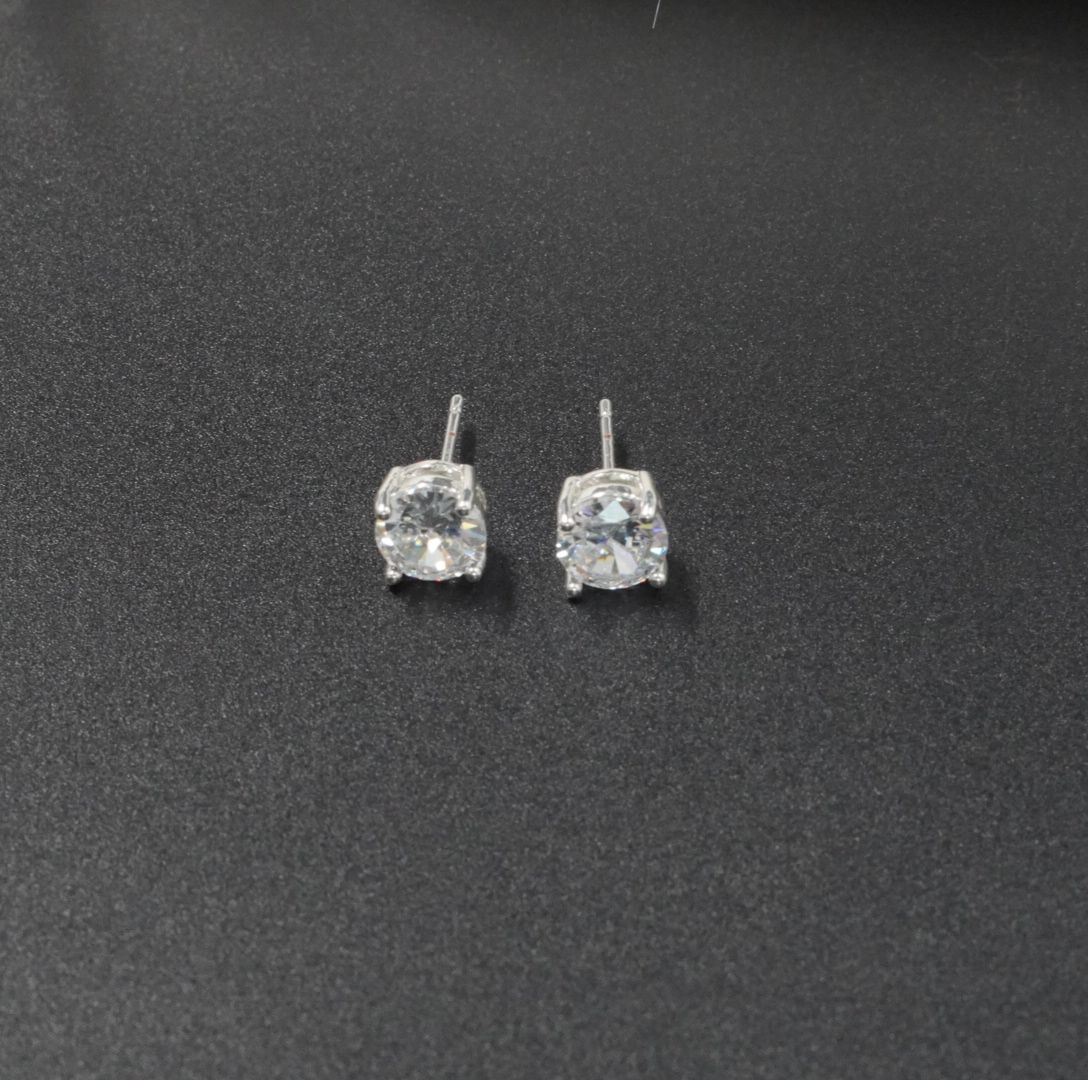 TOPO CIRCULAR BLANCO TIPO DIAMANT PLAT#5